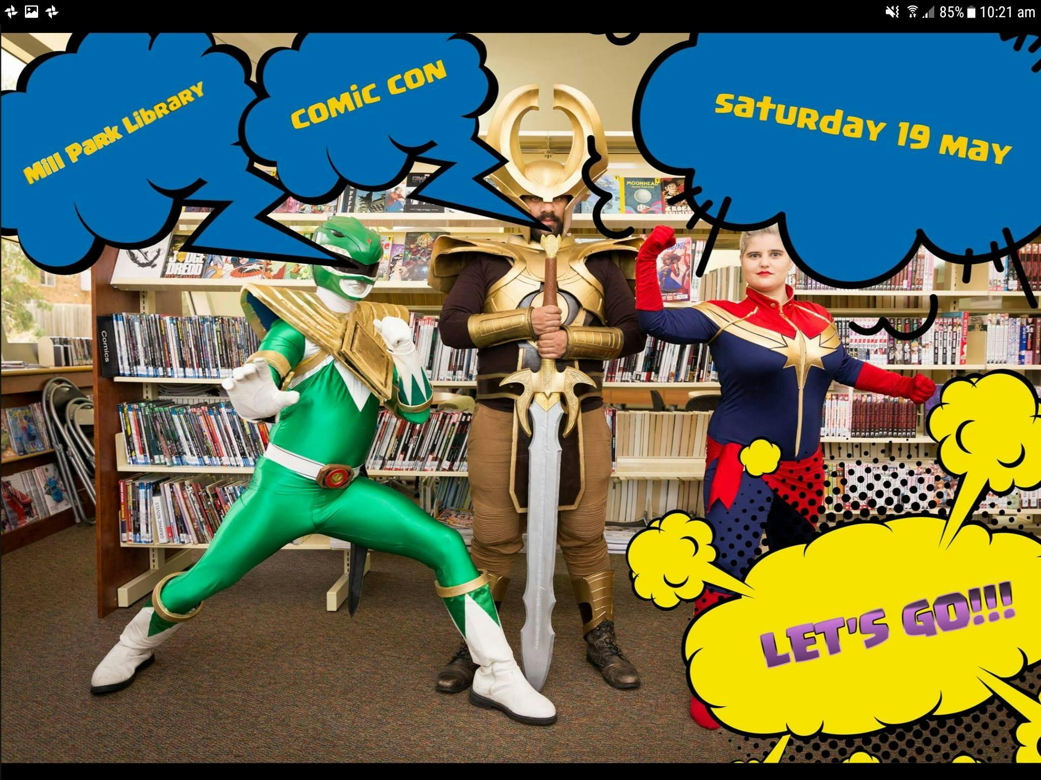 Mill Park Library Comic Con