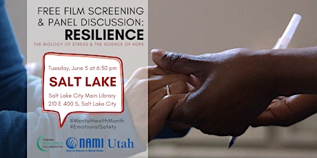 SALT LAKE CITY Free Screening of RESILIENCE: June 5 at 6:30 primary image