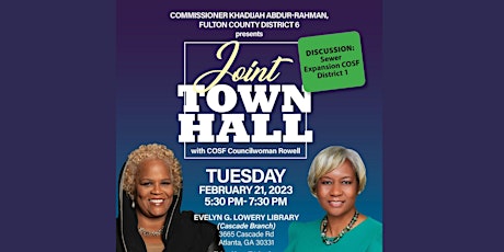 Joint Town Hall Meeting- COSF District 1 Sewer Expansion primary image