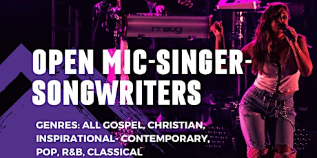 Virtual Open Mic-Singer-Songwriters