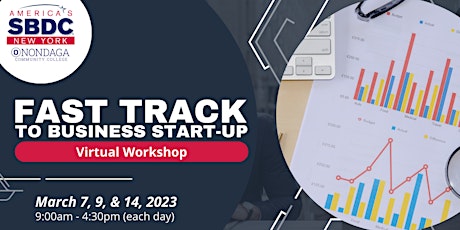 Image principale de Fast Track to Business Start-Up (Virtual Workshop)