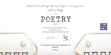 Poetry Hub: Presentacion y Encuentro con poetas