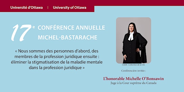 17e Conférence annuelle Michel-Bastarache