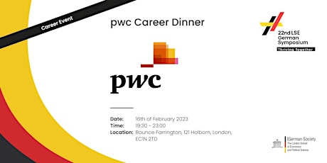 PwC Career Dinner primary image