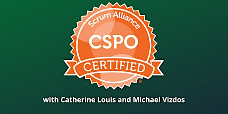 CSPO (Certified Scrum Product Owner) Training with the Scrum Alliance primary image