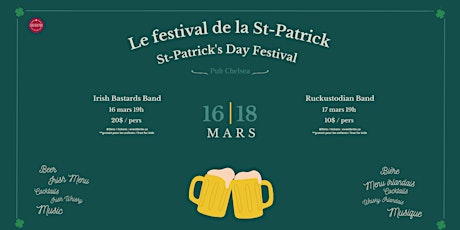 Festival de la St-Patrick au Pub Chelsea