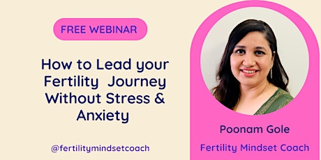 FREE Webinar: How to Lead Your Fertility Journey Without Stress & Anxiety