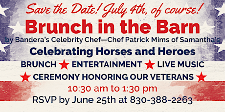 July 4th "Brunch in the Barn"  primary image