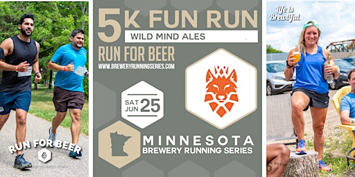 5k Beer Run x Wild Mind Ales | 2023 MN Brewery Running Series primary image