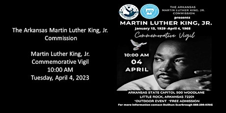 2023 Martin Luther King, Jr. Commemorative Vigil