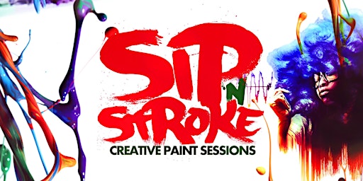 Imagem principal de Sip 'N Stroke | 8pm - 11pm| Sip and Paint Party