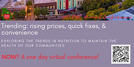 2023 Georgia Nutrition Council Annual Conference (Now Virtual!)