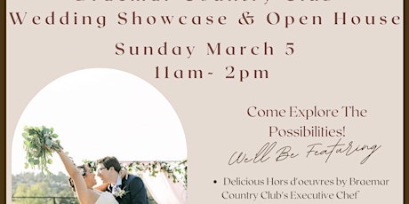 Braemar Country Club Spring Event Showcase & Open House