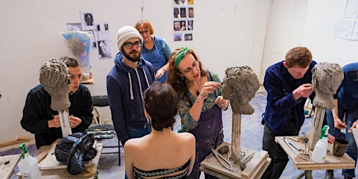 Life-Size Portrait Sculpture in Clay 5-day short course - 17-21 July 2023