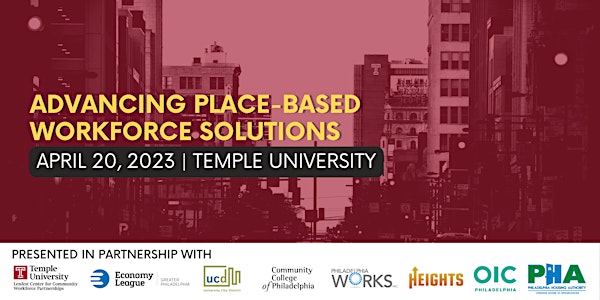 Advancing Place-Based Workforce Solutions