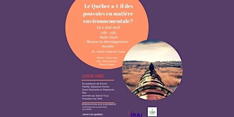 Image principale de Le Québec a-t-il des pouvoirs en matière environnementale?