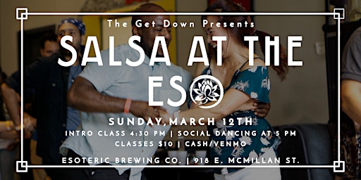 Esoteric & The Get Down Presents: Salsa at the Eso