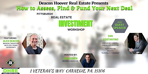 Pittsburgh Real Estate Investment Workshop