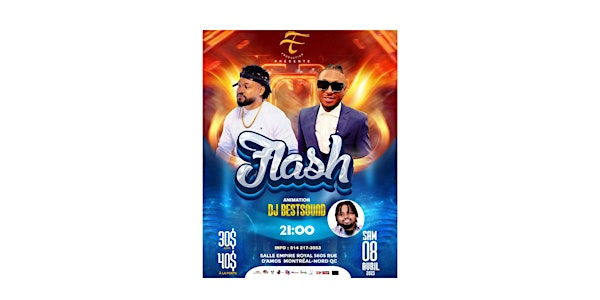 TE production présente Flash - artiste invité Dave Yvic