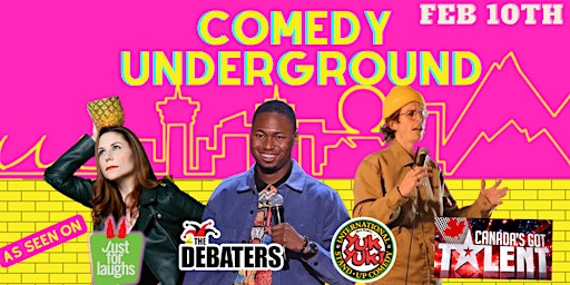 Comedy Underground Fridays