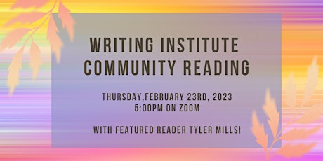 February Community Reading (Virtual)
