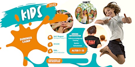 Hauptbild für SAMI KIDS Krav Maga FERIENCAMP August