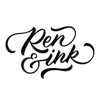 Logo de Ren & Ink Lettering