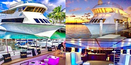 #1 South Beach Hip - Hop Yacht Party	+	FREE DRINKS