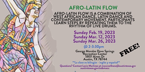ESB-MACC Holistic Wellness: Afro-Latin Flow