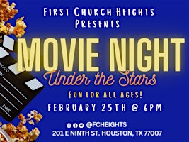 Movie Night Under the Stars with FC Heights in the Heights