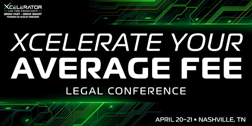 Xcelerate Your Average Fee Conference