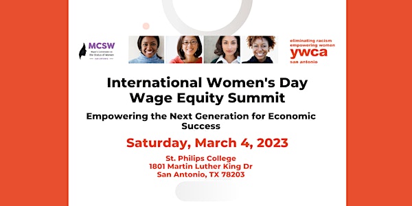 International  Women's Day Wage Equity Summit