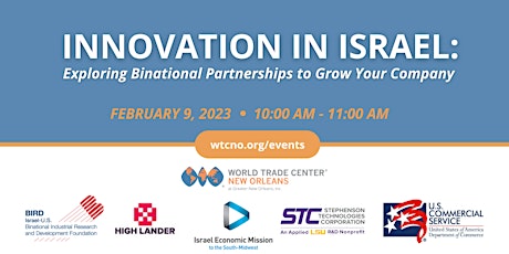 Innovation In Israel: Global Strategic Partnership Funding Opportunities
