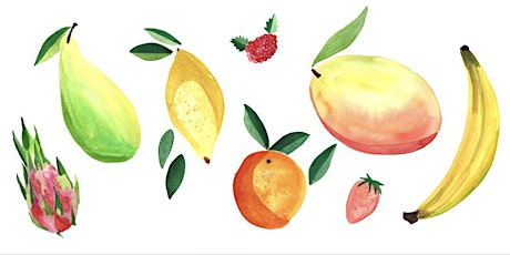 Watercolour Fruit Cocktail (online class)