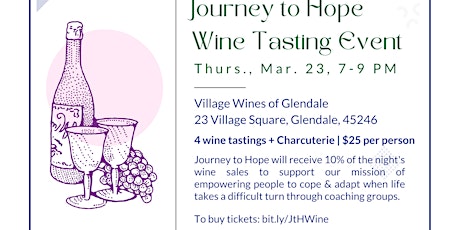 Journey to Hope Wine Tasting - Village Wines in Glendale