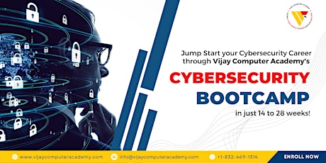 Start a career in Cybersecurity through Vijay Computer Academy's Bootcamp primary image