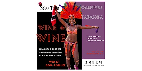 Wine & Wine: The Carnival Tabanca Special primary image