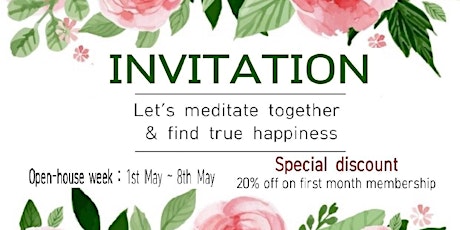 Special Event: Hong Kong Meditation Open House Week primary image