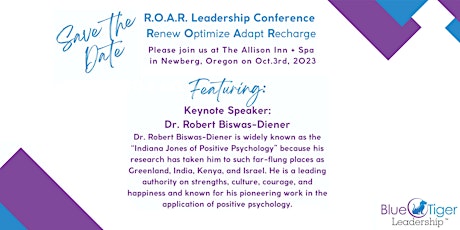R.O.A.R. Leadership Conference: Renew Optimize Adapt Recharge
