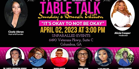 Women's Table Talk - Sunday Brunch Edition