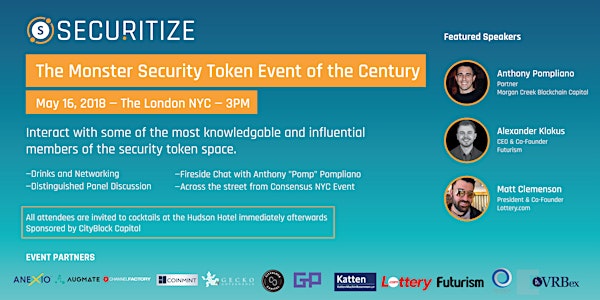 Monster Security Token Event of the Century