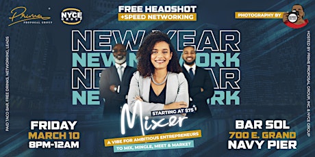 New Year, New Network: Free Professional Headshot + Speed Networking Mixer