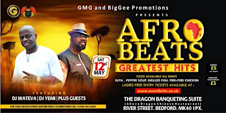 AFROBEATS GREATEST HITS PARTY primary image