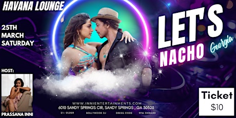LET'S NACHO GEORGIA - FUN UNLIMITED - DJ - SOUTH INDIAN & BOLLYWOOD PARTY