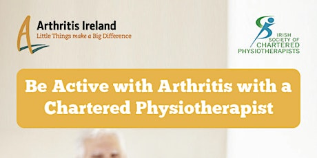 'Be active with arthritis' Physiotherapist led exercise programme, Barna, Co. Galway primary image