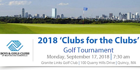 2018 Clubs for the Clubs Golf Tournament primary image