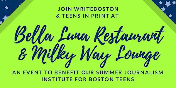 Summer Shindig! Trivia & pizza to support teen writers: June 28