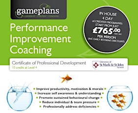 Accredited Performance Improvement Coaching - EXETER primary image