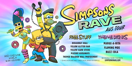 SIMPSONS RAVE ADELAIDE