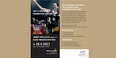 Jazz und Kulinarik im Hambacher Schloss